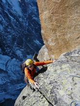 Aiguille des Pèlerins : Arête Grütter