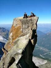 Aiguille des Pèlerins : Arête Grütter