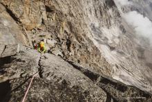 Weissmies 4023m Arête Nord